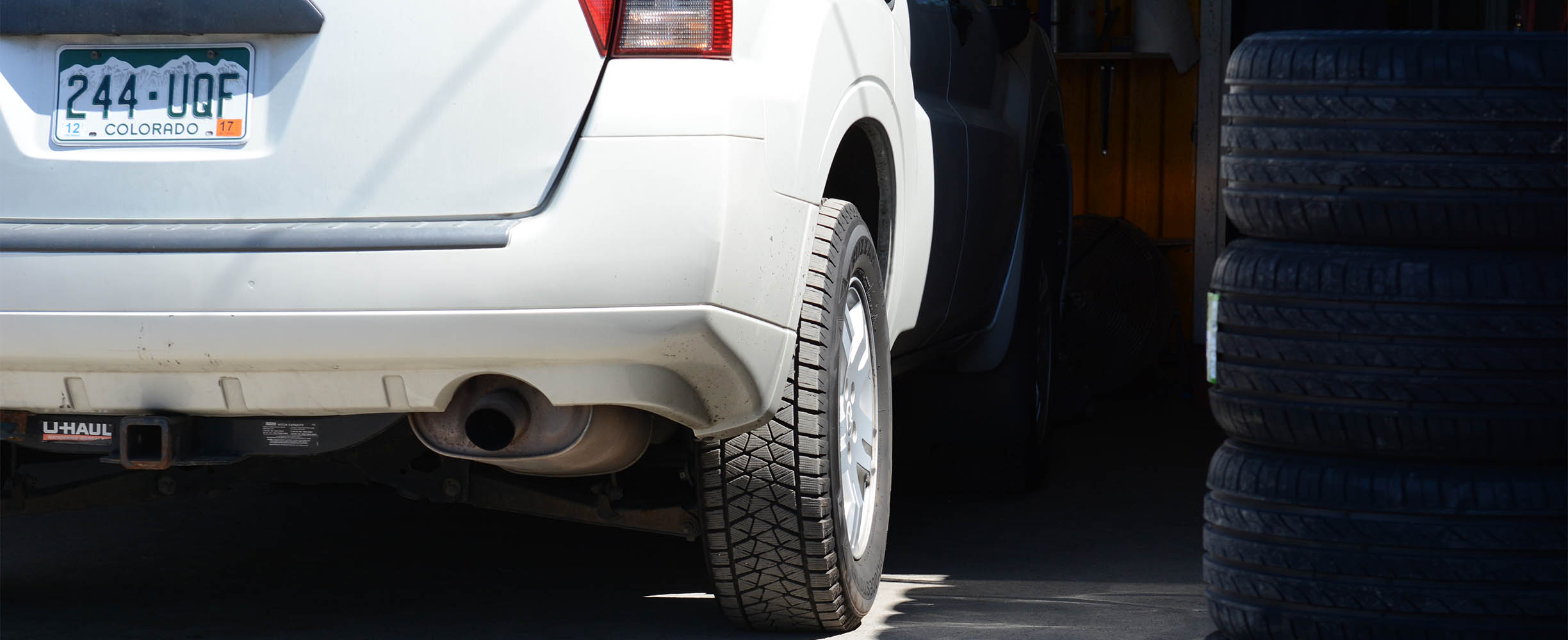 New and use tires for your car, pickup or truck.