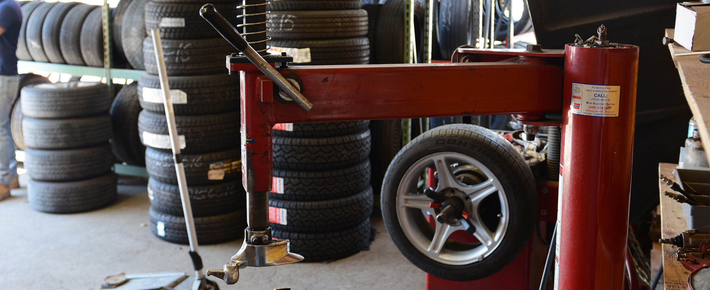 WE fixed puntured tires or replace your old tires with used or new ones, always installed after balancing.